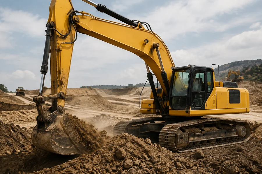 What Determines Hydraulic Oil Performance in Construction Equipment?