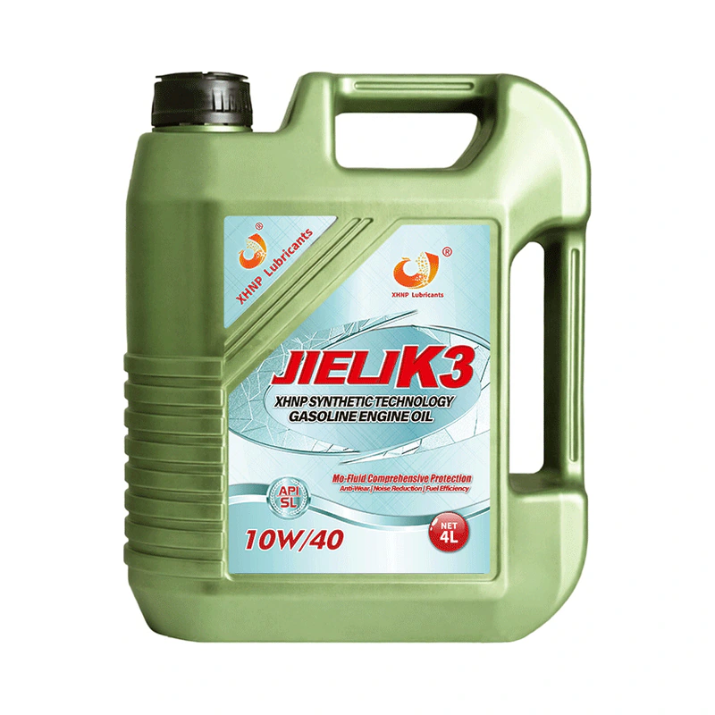 XHNP JIELIK3 10W/40 gasoline engine oil, 4L container, front view